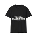 This Is A Black Shirt | T-Shirt
