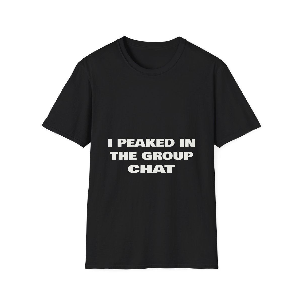 I Peaked In The Group Chat | T-Shirt