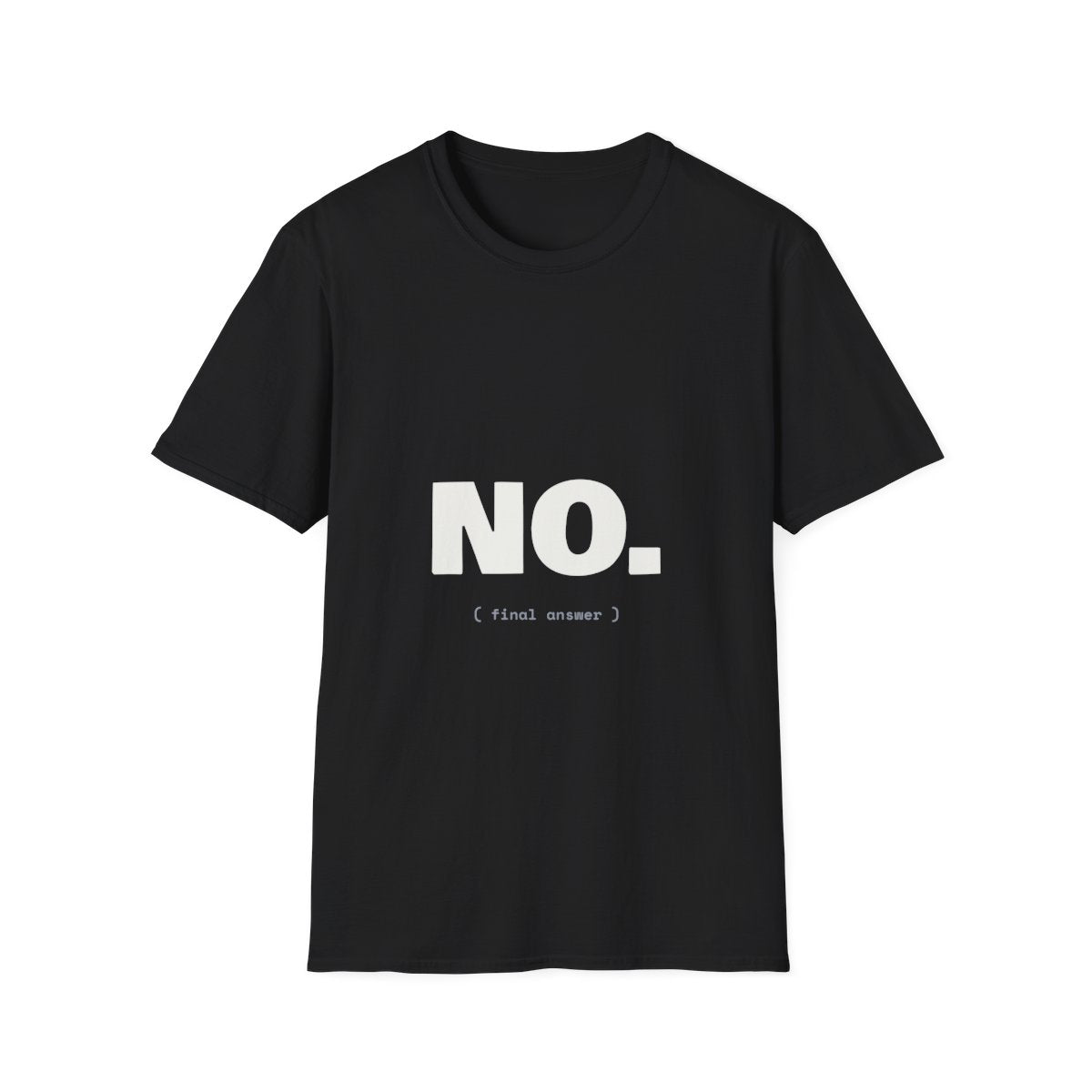 No. (Final Answer) | T-Shirt