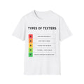 Types Of Texters | T-Shirt (white)