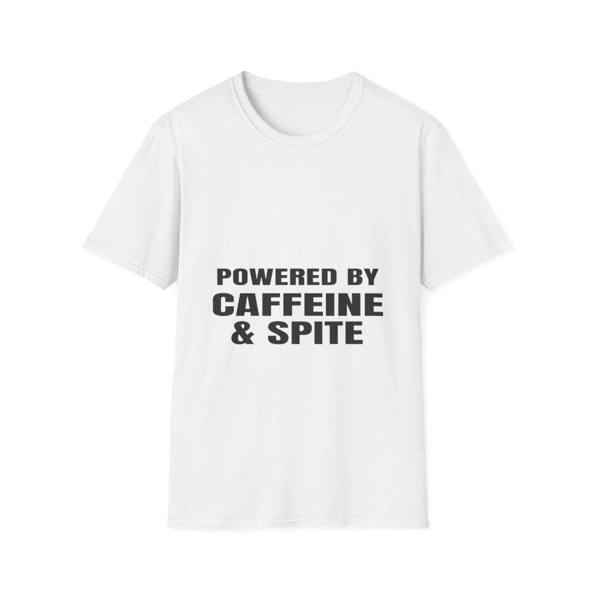 Powered By Caffeine & Spite | T-Shirt (white)