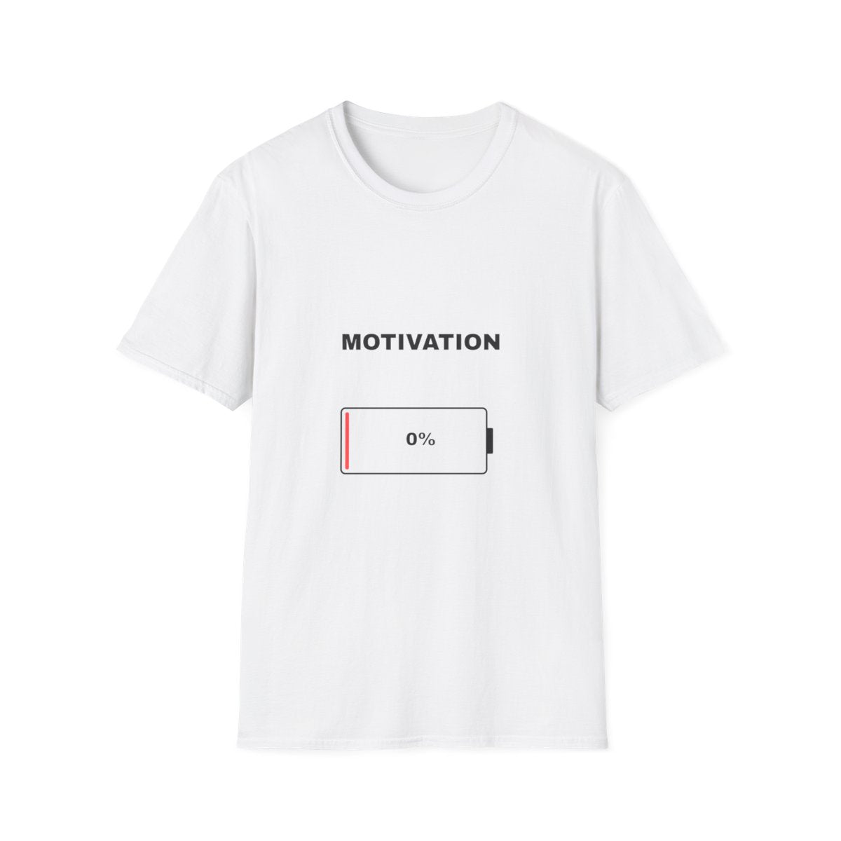 Motivation: 0% | T-Shirt (white)