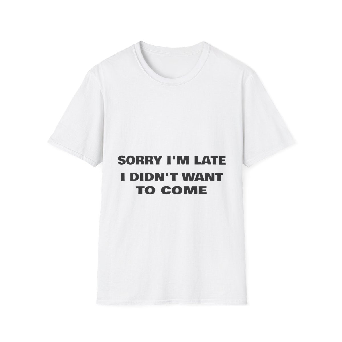 I Didn't Want To Come | T-Shirt (white)