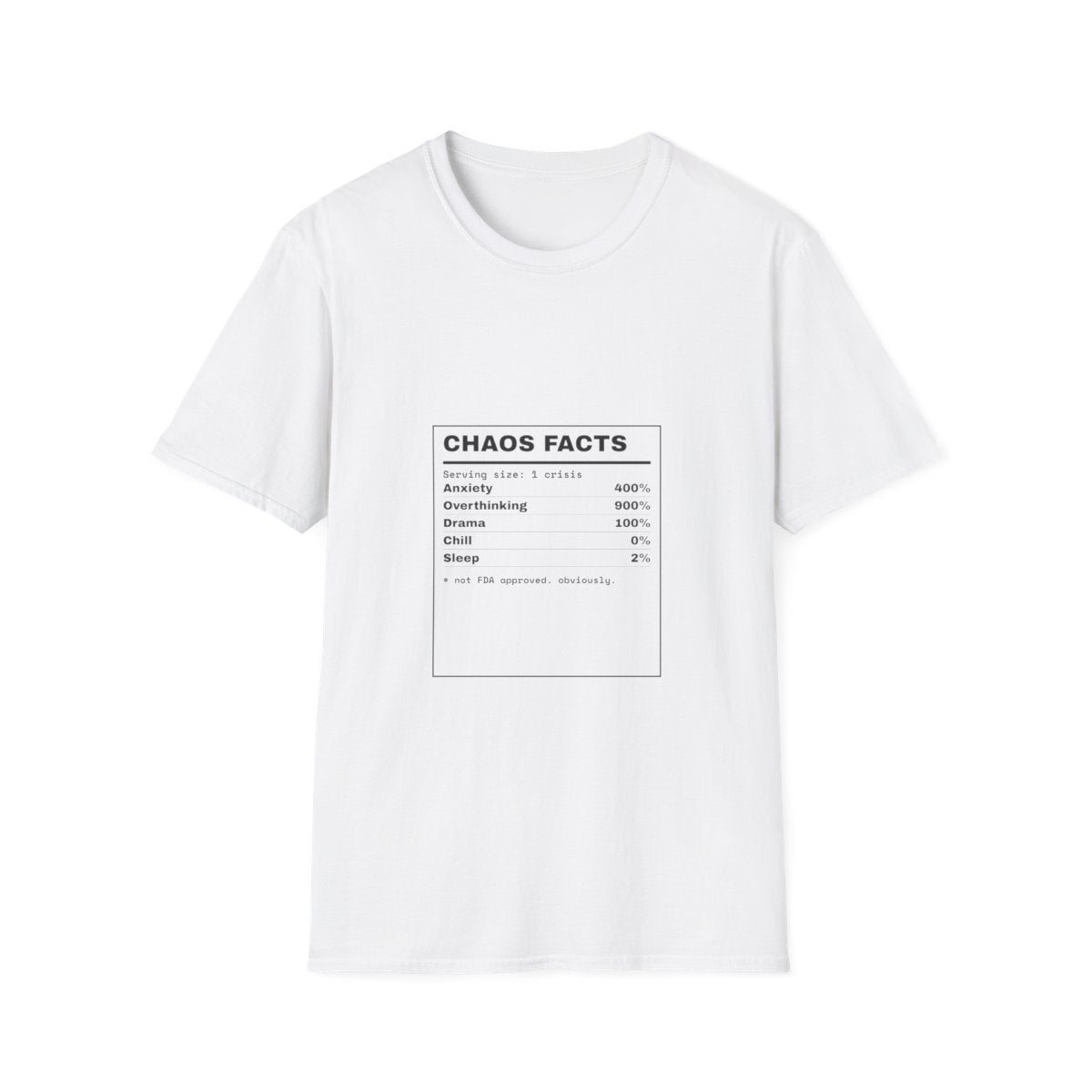 Chaos Facts | T-Shirt (white)