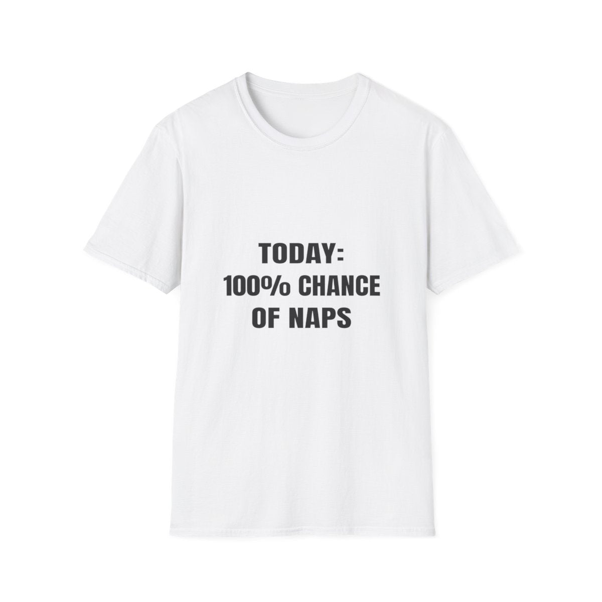 100% Chance Of Naps | T-Shirt (white)