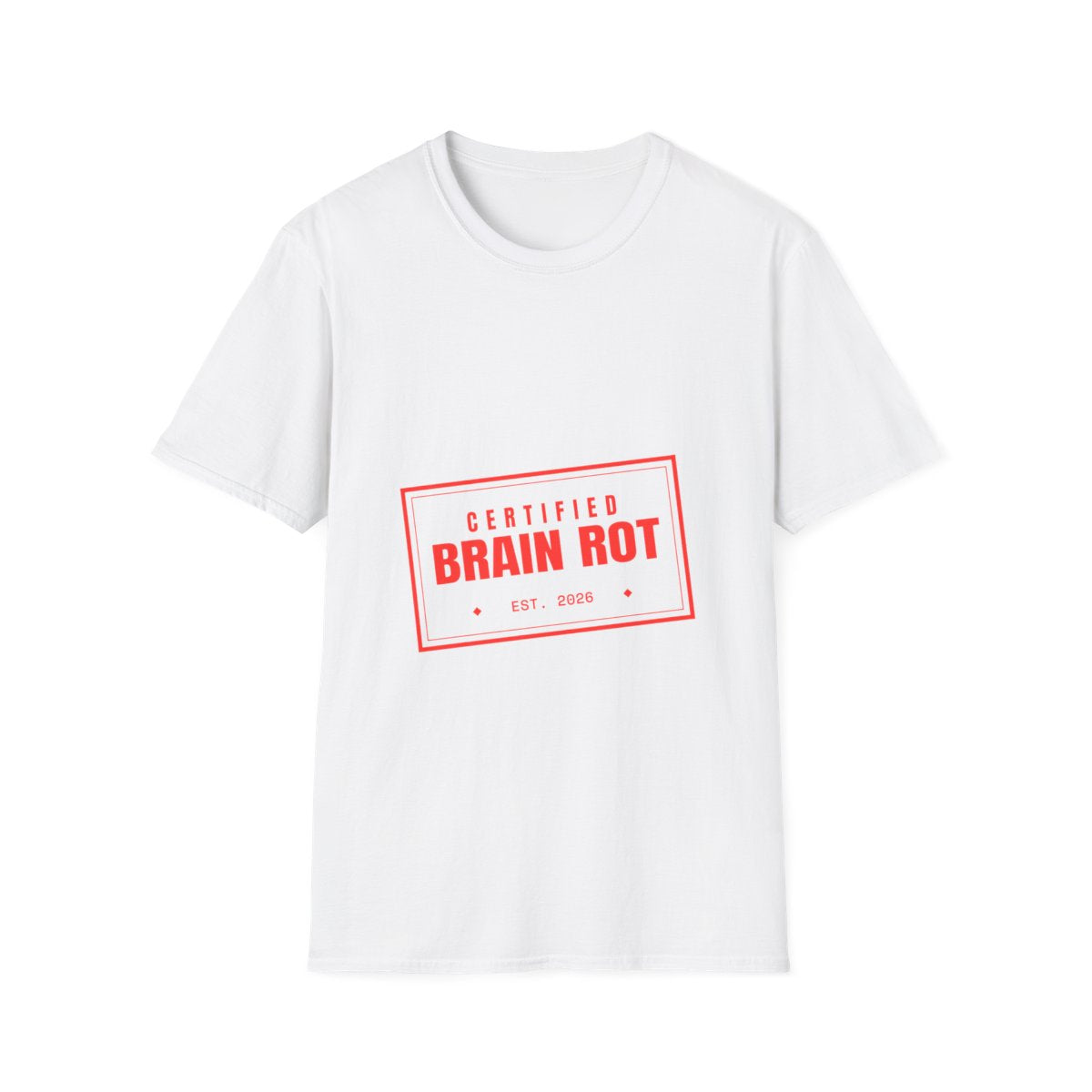 Certified Brain Rot | T-Shirt (white)