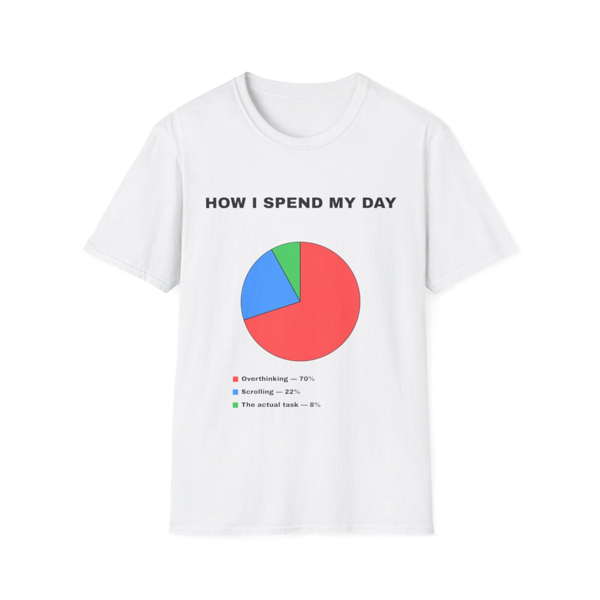 How I Spend My Day | T-Shirt (white)