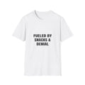 Fueled By Snacks And Denial | T-Shirt (white)