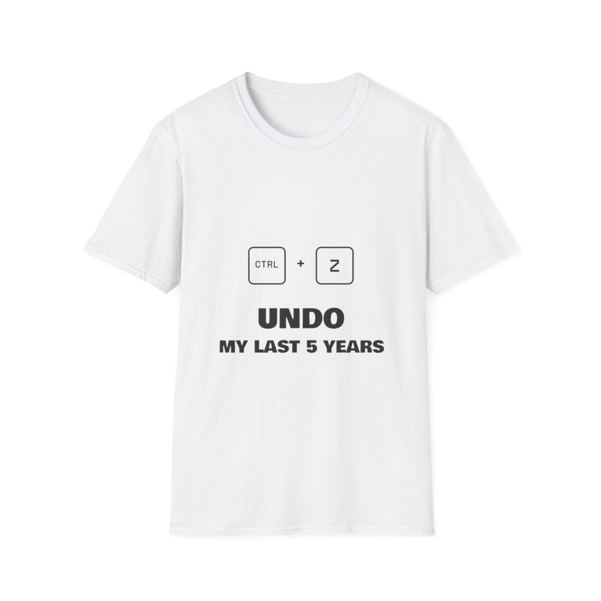 Ctrl+Z My Last 5 Years | T-Shirt (white)