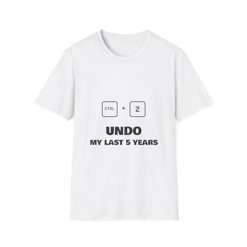 Ctrl+Z My Last 5 Years | T-Shirt (white)