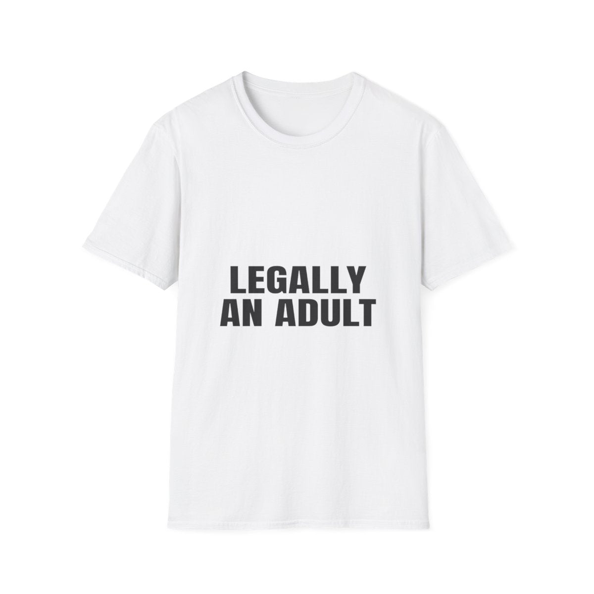 Legally An Adult | T-Shirt (white)