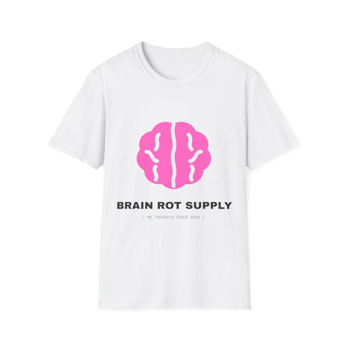 Brain Rot Supply Logo | T-Shirt (white)