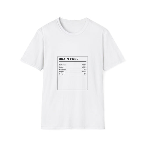 Brain Fuel Facts | T-Shirt (white)