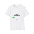 Life Progress: 23% | T-Shirt (white)